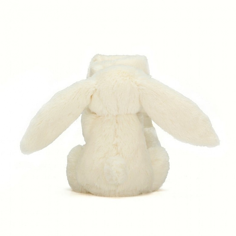 Jellycat Bashful cremefarbenen Hase Schnuffeltuch | CSIK-81640