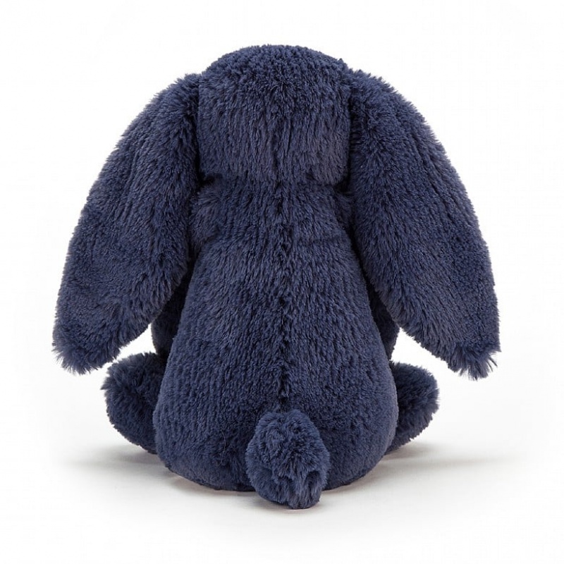 Jellycat Bashful marineblauem Hase Kleiner | YFXN-69832