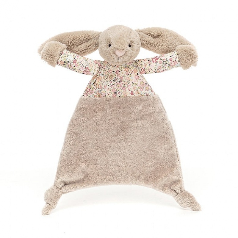 Jellycat Blossom Bea Beige Hase Comforter | BYZA-05421