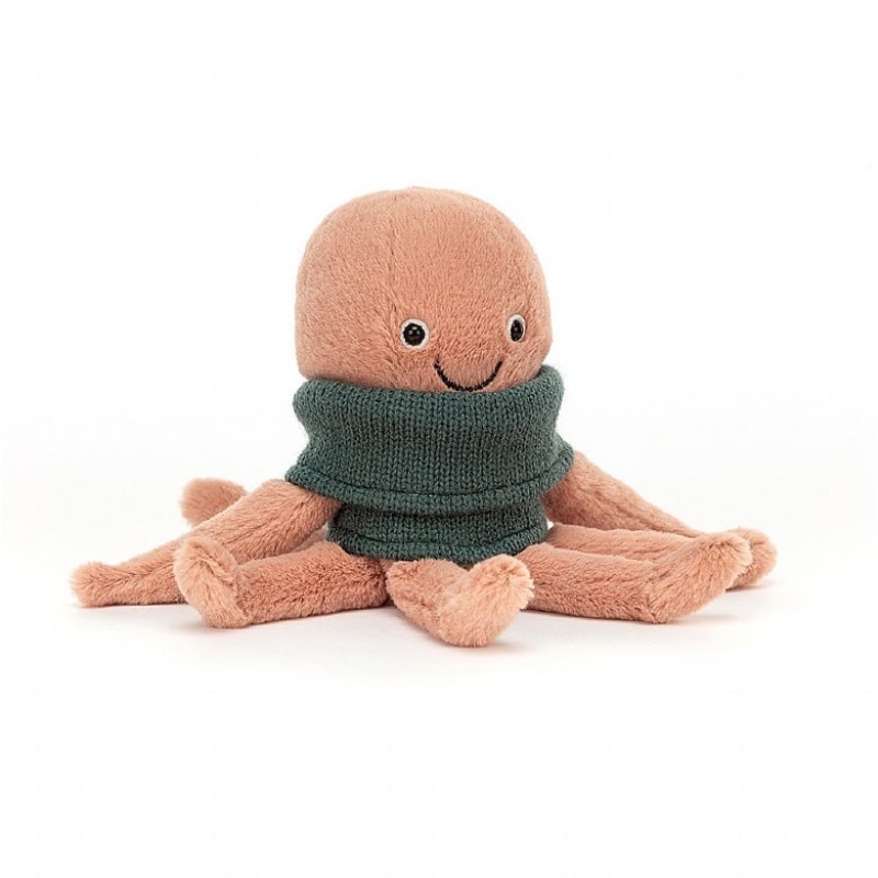 Jellycat Cozy Crew Oktopus | RYKM-04567