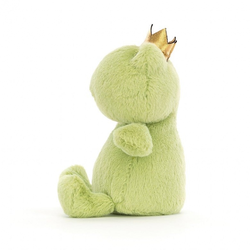 Jellycat Crowning Croaker Green Frosch | SIHX-25396