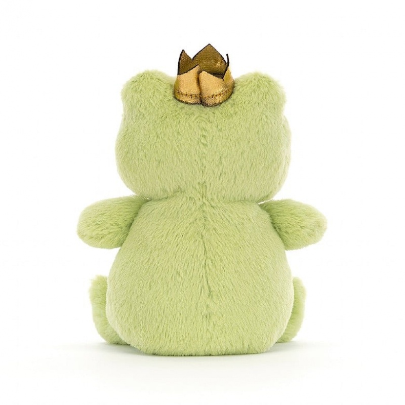 Jellycat Crowning Croaker Green Frosch | SIHX-25396