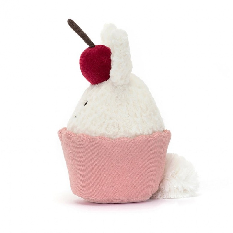 Jellycat Dainty Dessert Hase Cupcake | JQOU-25139