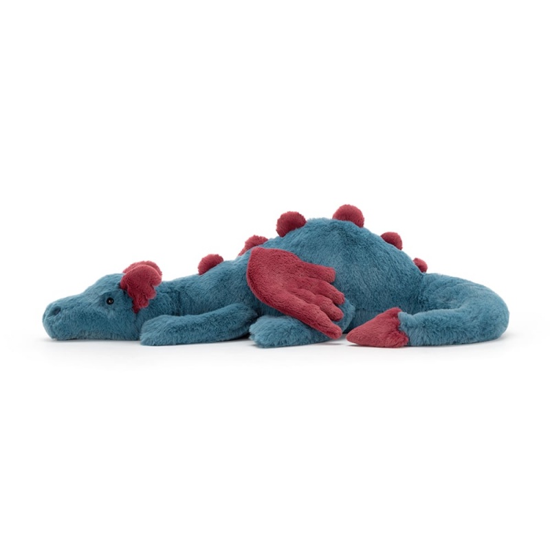 Jellycat Dexter Drache Mittelgroß | CHBS-54820