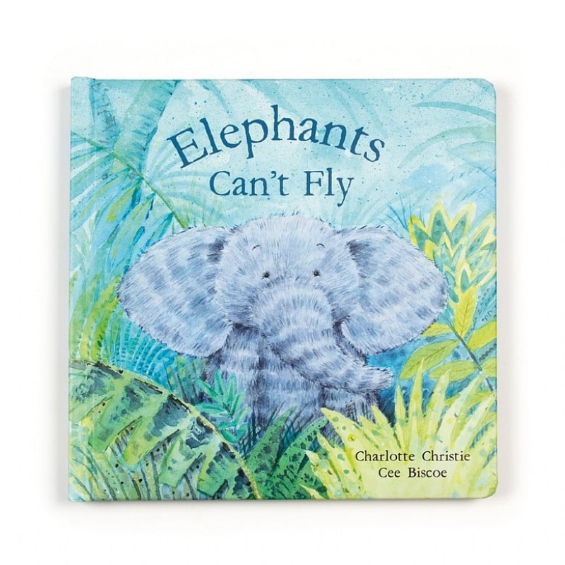 Jellycat Elephants Can\'t Fly Buch | QOPR-31857