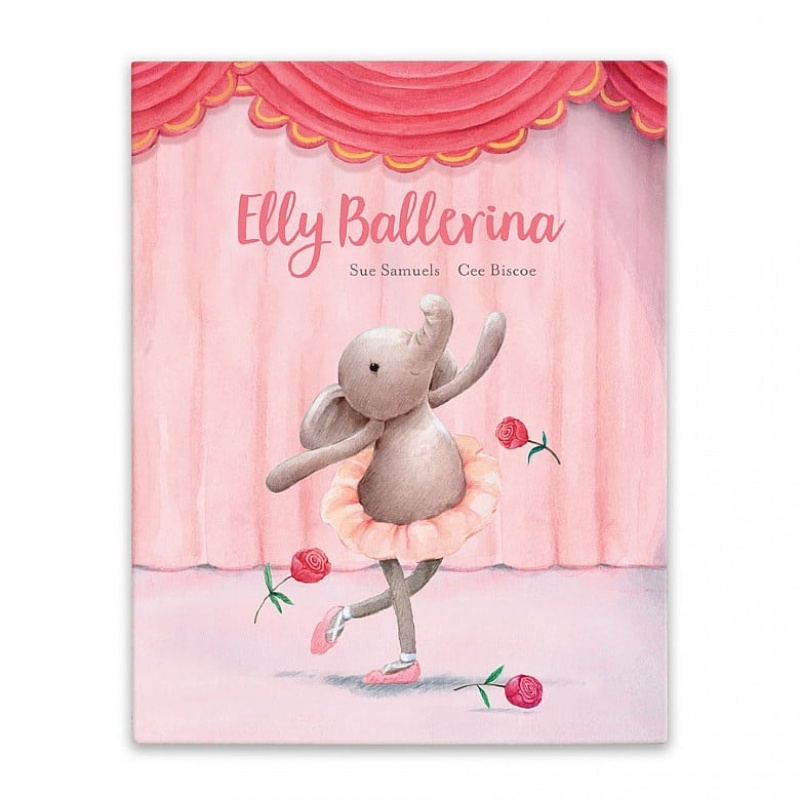 Jellycat Elly Ballerina Buch | ZVYK-16089