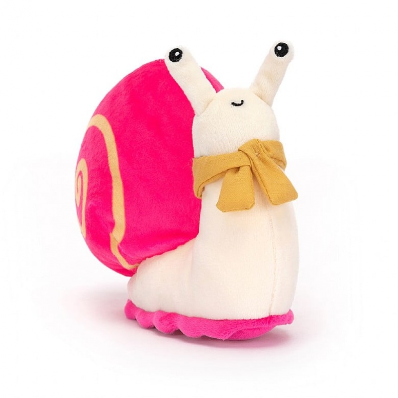 Jellycat Escarfgot Pink | CZIF-06185