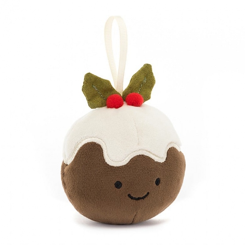 Jellycat Festive Folly Weihnachten Pudding | DNGH-76023