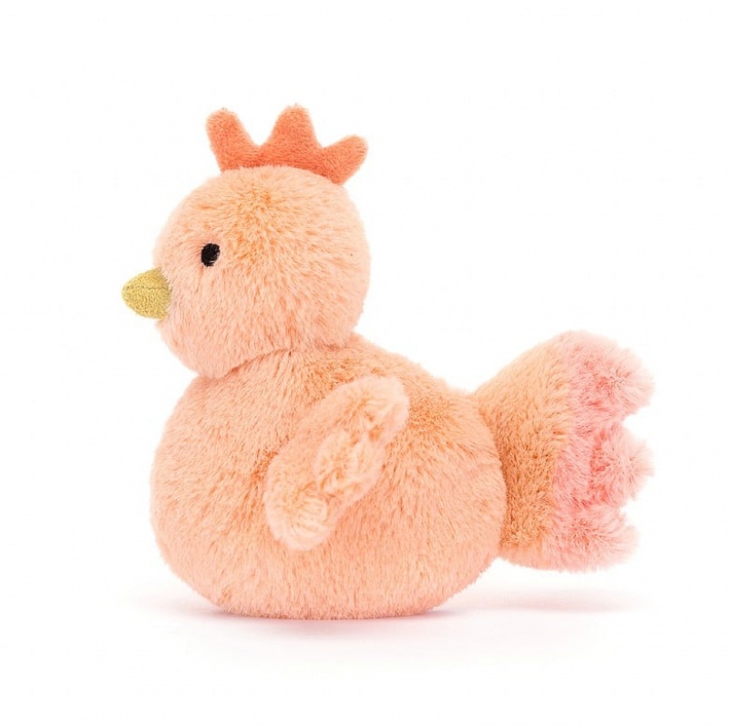 Jellycat Fluffy Huhn | AZPK-95436