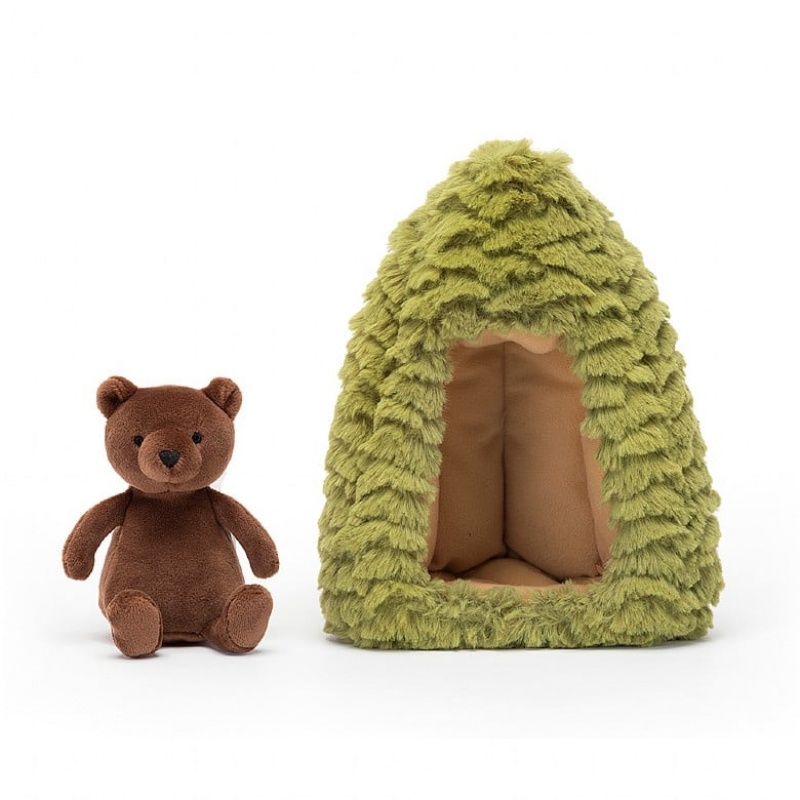 Jellycat Forest Fauna Bär | UWNA-73051