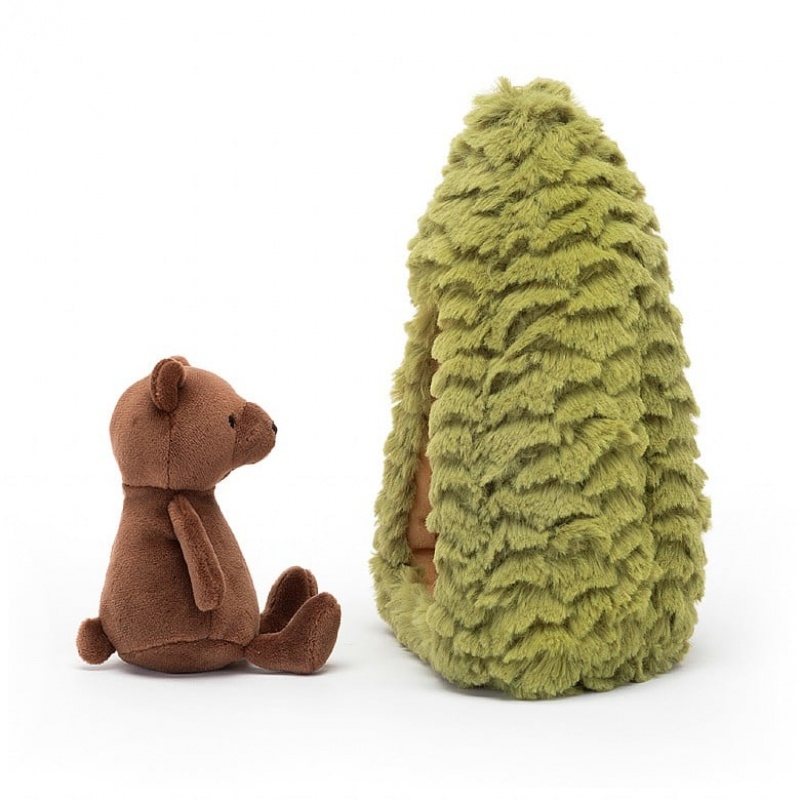 Jellycat Forest Fauna Bär | UWNA-73051