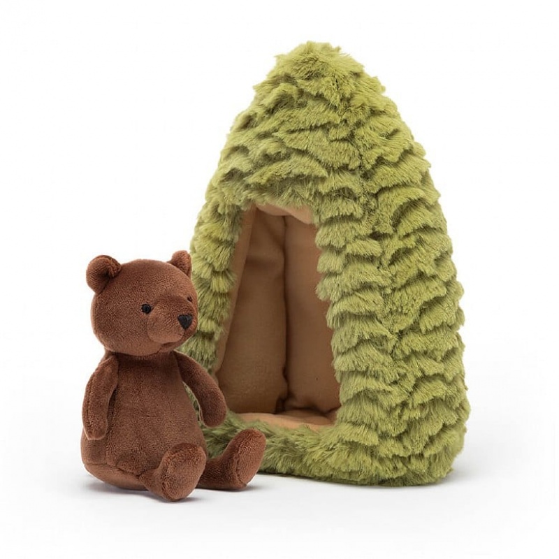 Jellycat Forest Fauna Bär | UWNA-73051