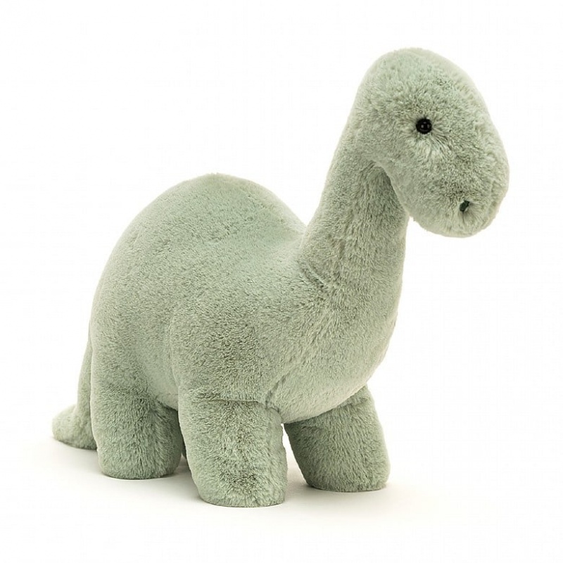 Jellycat Fossilly Brontosaurus Mittelgroß | NEWP-01482