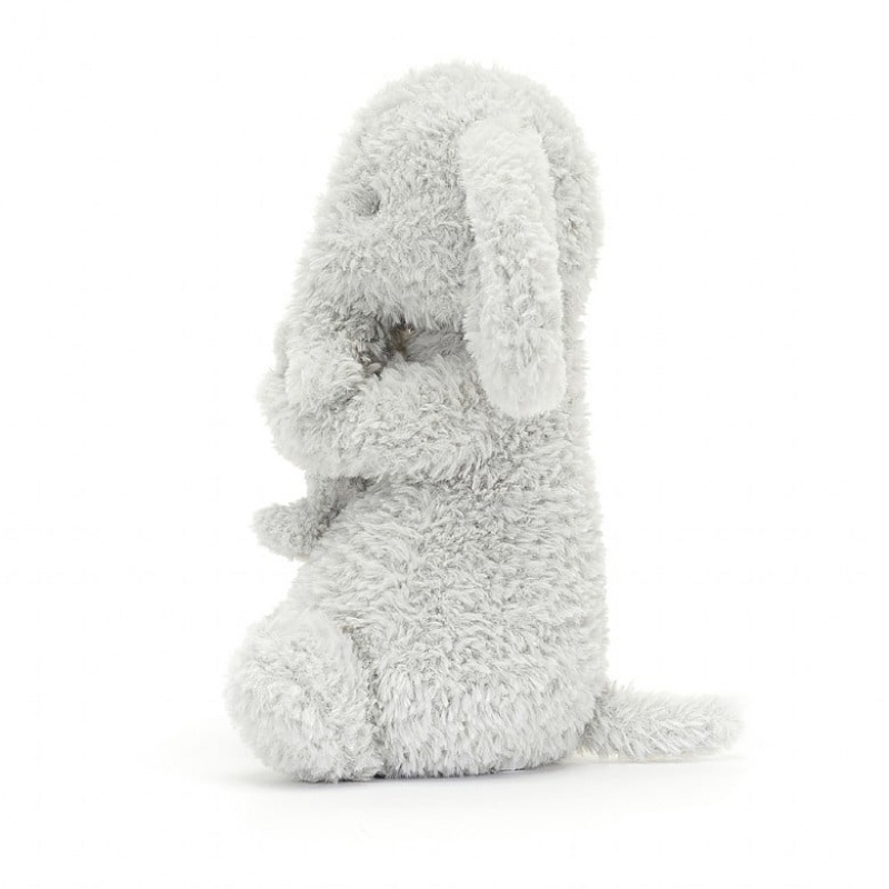 Jellycat Huddles Grey Elefant | TSMY-19402