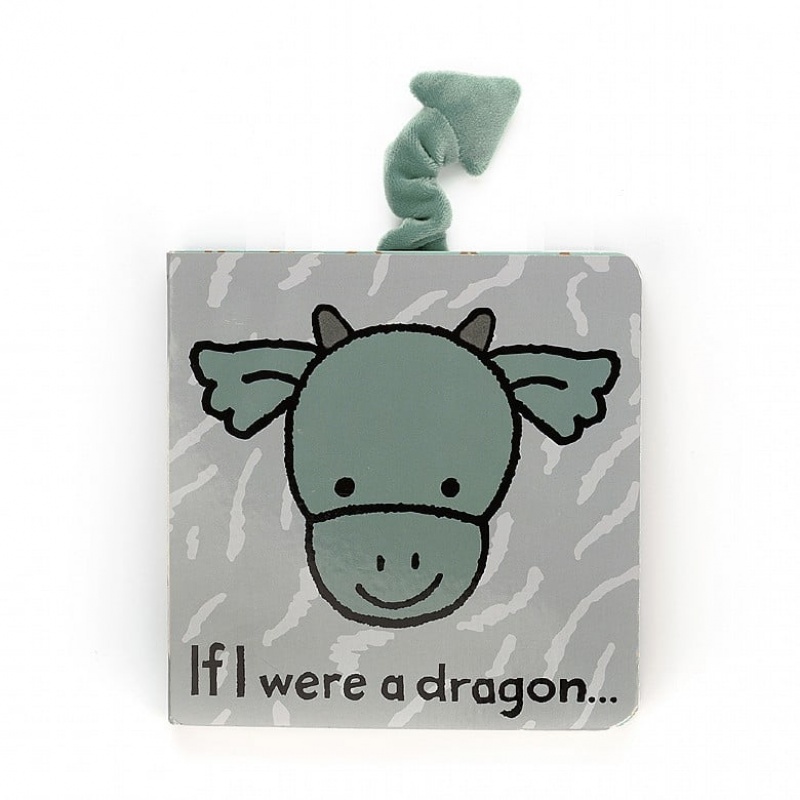 Jellycat If I Were A Dragon Book | NSVP-74609