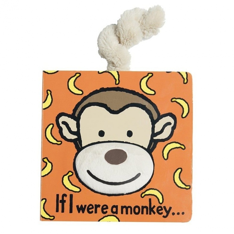 Jellycat If I Were A Monkey Book | TFRY-25189