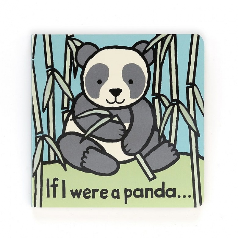 Jellycat If I Were A Panda Book | ZWFO-41528