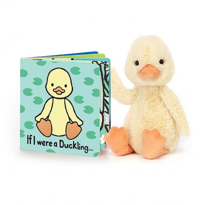 Jellycat If I were a Duckling Board Book | BEOQ-74160