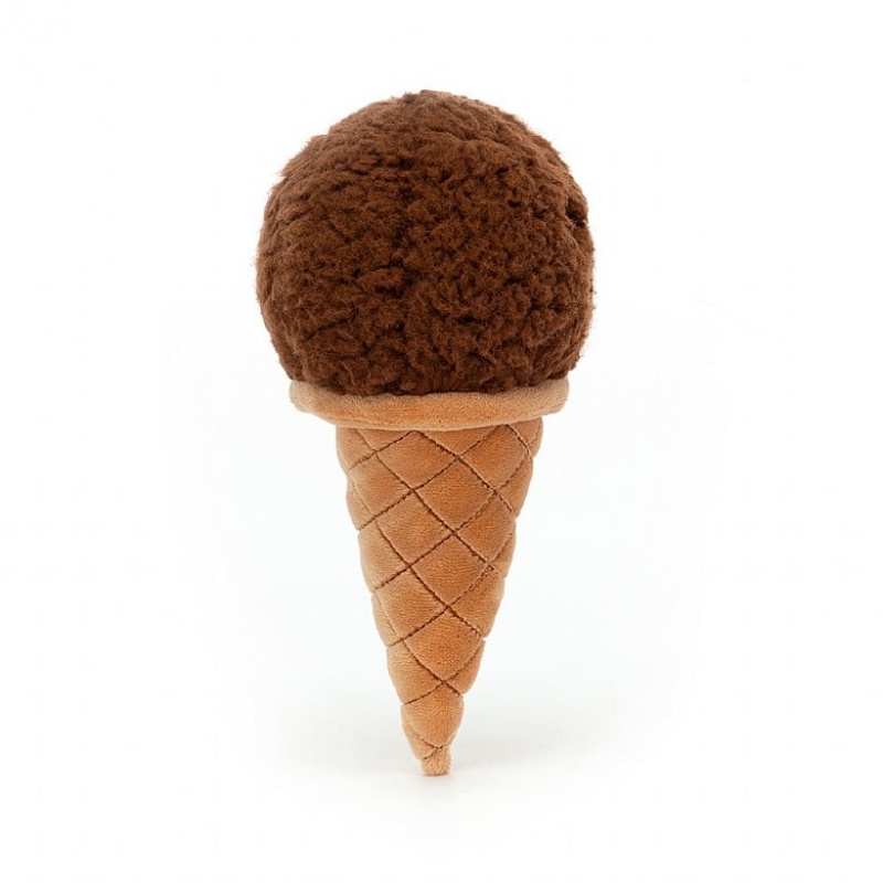 Jellycat Irresistible Ice cremefarbenen Chocolate | FJNX-90234