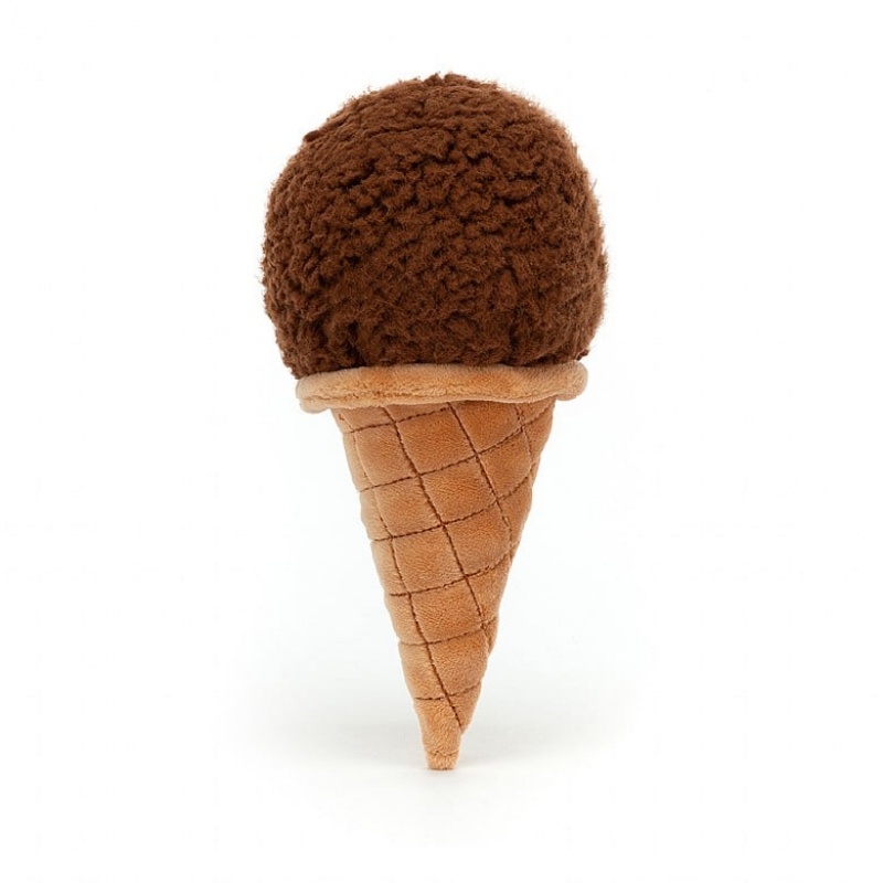 Jellycat Irresistible Ice cremefarbenen Chocolate | FJNX-90234