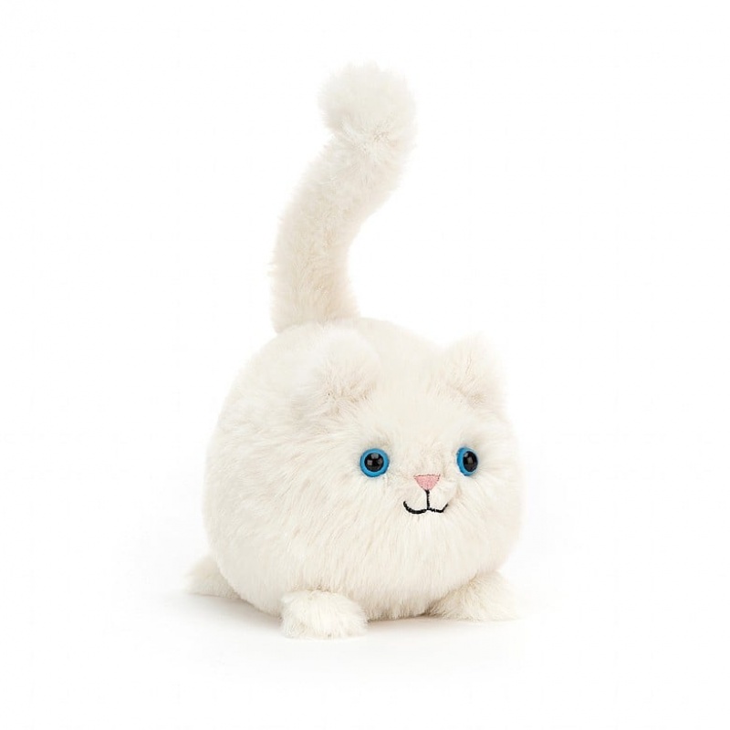 Jellycat Kitten Caboodle cremefarbenen | UTJX-34071