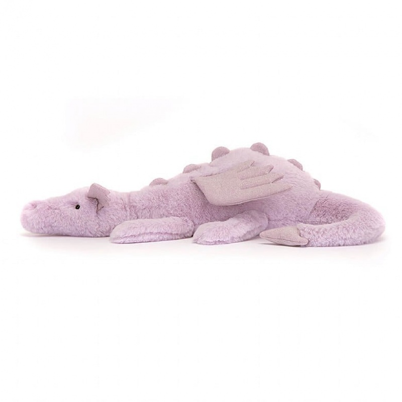 Jellycat Lavender Drache Riesig | AOWX-62178