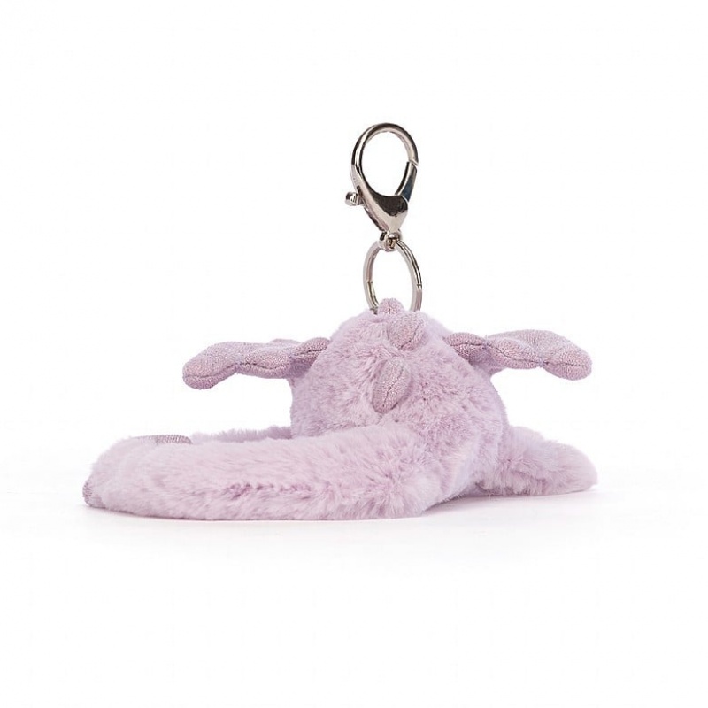 Jellycat Lavender Drache Schlüsselanhänger | RAFX-34602