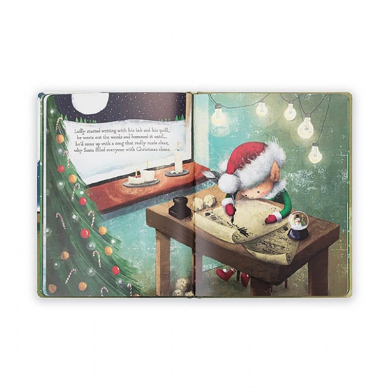 Jellycat Leffy's Weihnachten Gift Buch | KGJT-07359