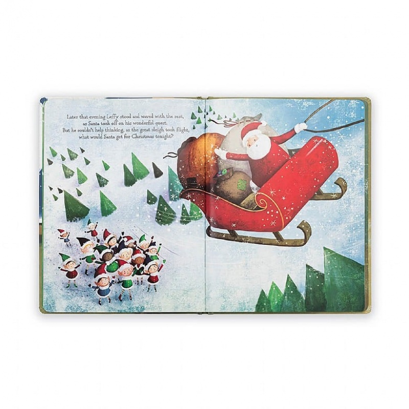 Jellycat Leffy's Weihnachten Gift Buch | KGJT-07359