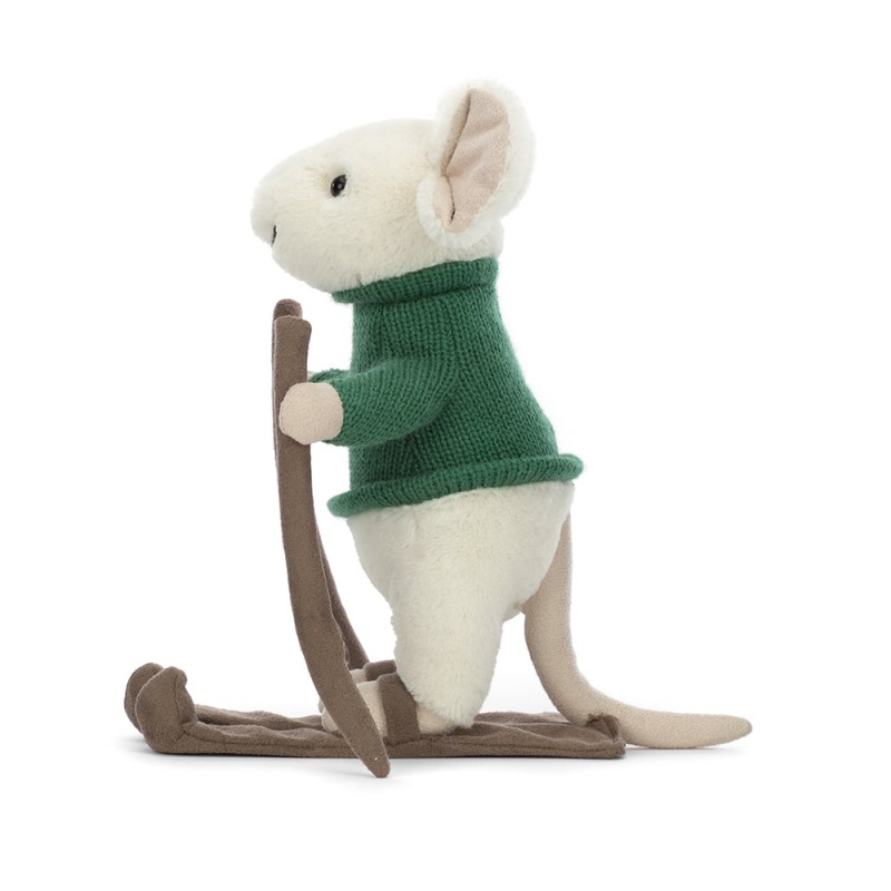 Jellycat Merry Maus Skiing | AHUQ-93417