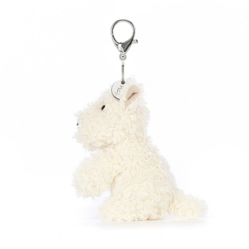 Jellycat Munro Scottie Hund Schlüsselanhänger | FWKJ-93208