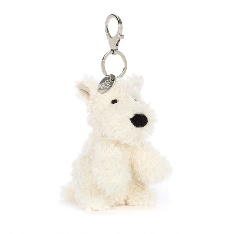 Jellycat Munro Scottie Hund Schlüsselanhänger | FWKJ-93208