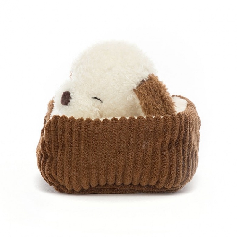 Jellycat Napping Nipper Hund | AKMY-13475