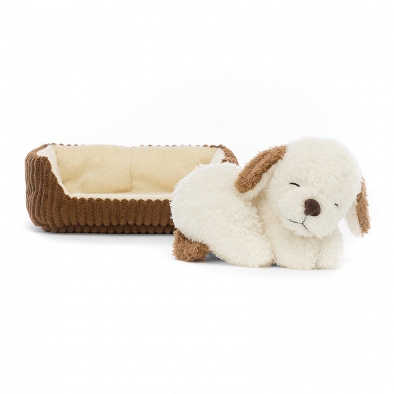 Jellycat Napping Nipper Hund | AKMY-13475