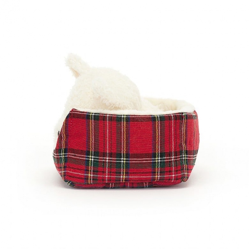 Jellycat Napping Nipper Westie | GAZT-36059