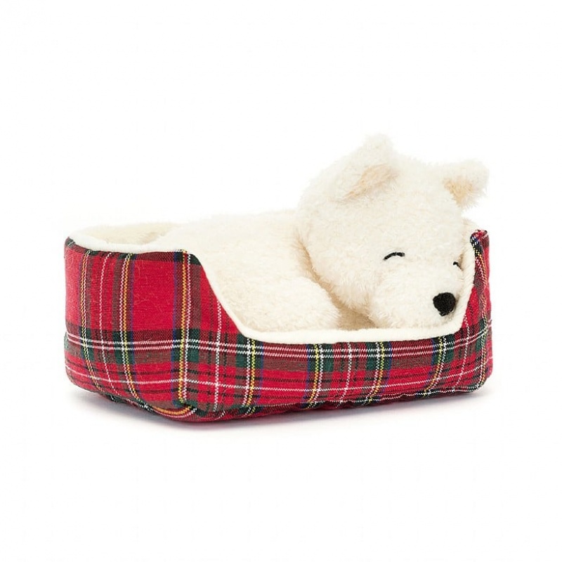 Jellycat Napping Nipper Westie | SVPJ-07425