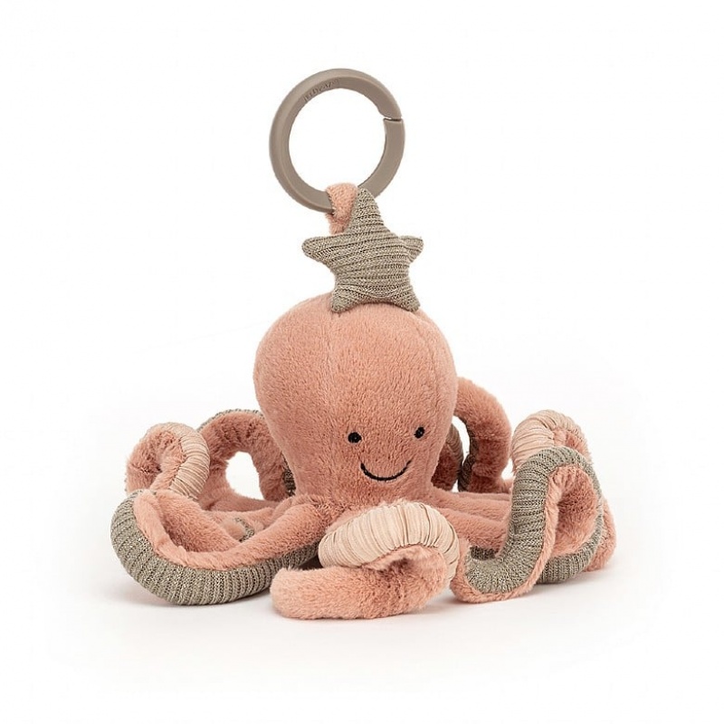 Jellycat Odell Oktopus Activity Toy | QPEB-86195