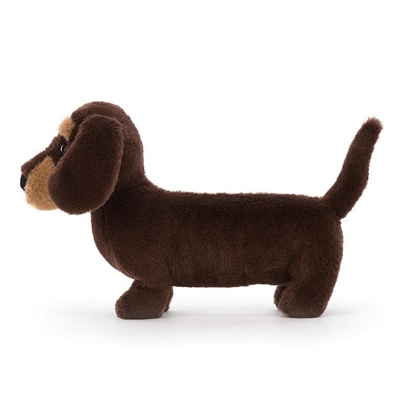 Jellycat Otto Sausage Hund Riesig | FRCU-91470