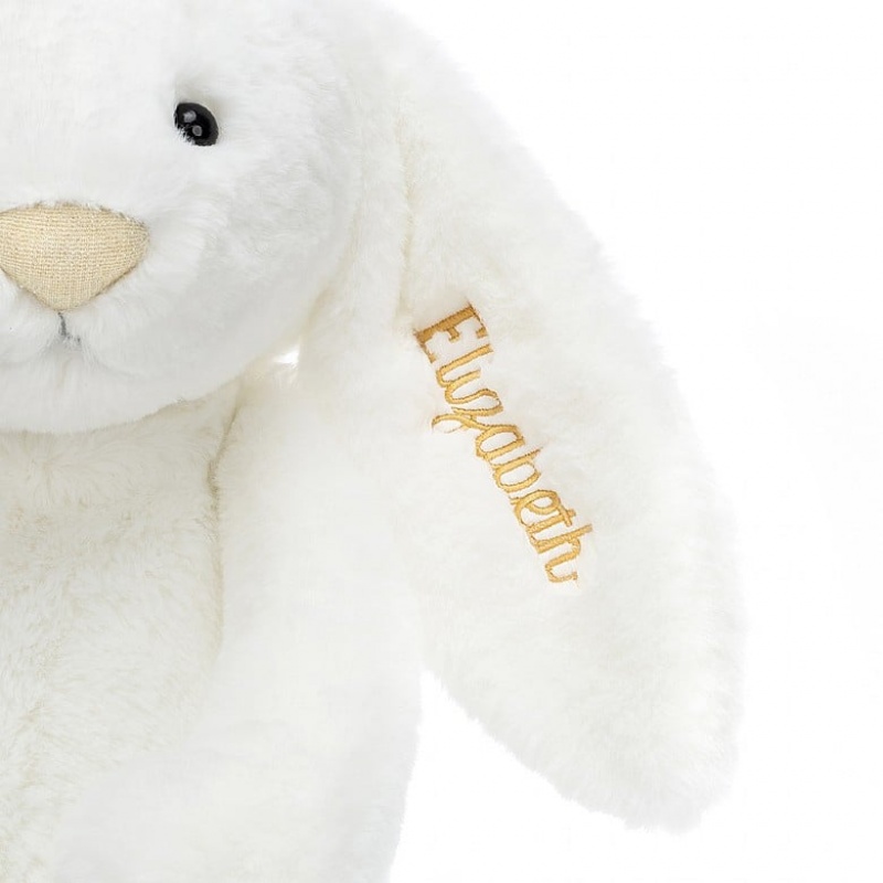 Jellycat Personalised Bashful Luxe Hase Luna Riesig | VIRT-95127