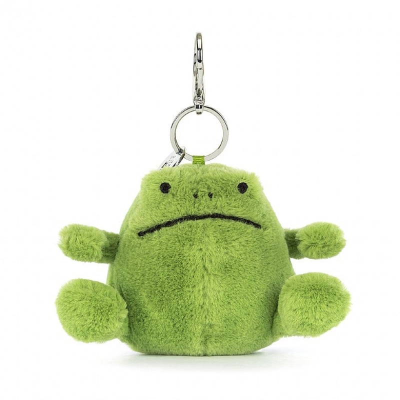 Jellycat Ricky Rain Frosch Schlüsselanhänger | UWFL-43715