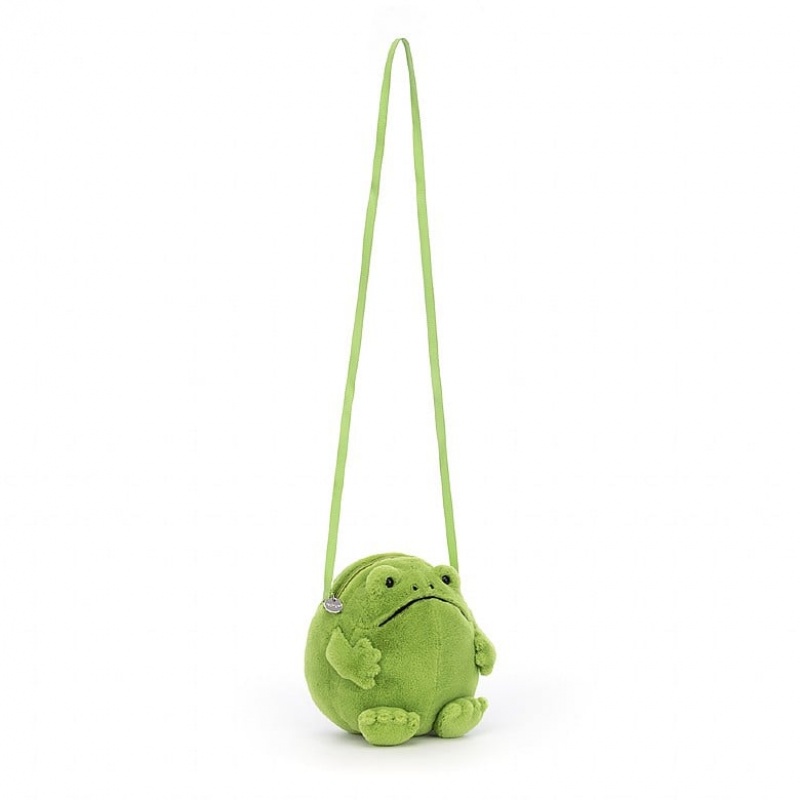 Jellycat Ricky Rain Frosch Tasche | FJSY-91530