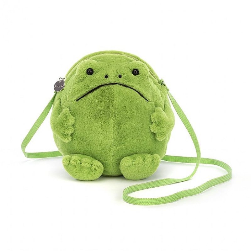 Jellycat Ricky Rain Frosch Tasche | FJSY-91530