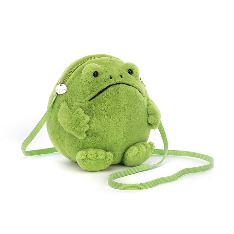 Jellycat Ricky Rain Frosch Tasche | FJSY-91530