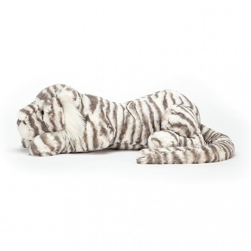 Jellycat Sacha Schneetiger Groß | FPEN-35170