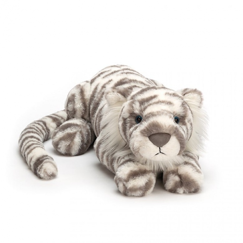 Jellycat Sacha Schneetiger Groß | FPEN-35170