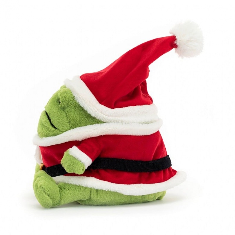 Jellycat Santa Ricky Rain Frosch | ELCH-51780