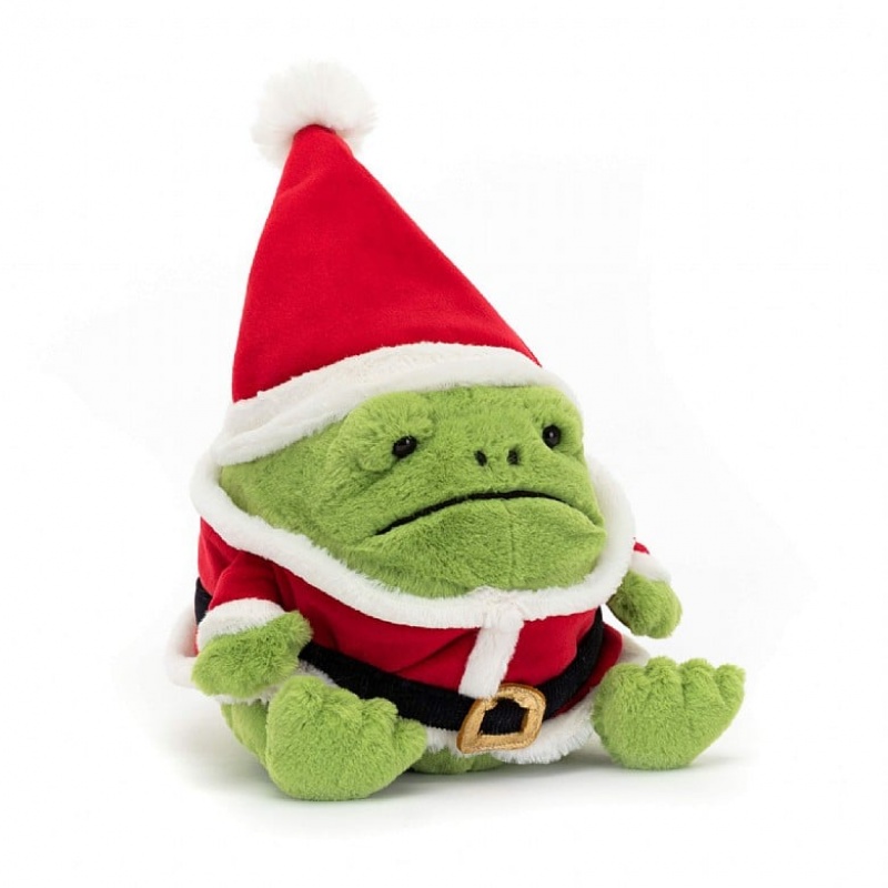 Jellycat Santa Ricky Rain Frosch | ELCH-51780