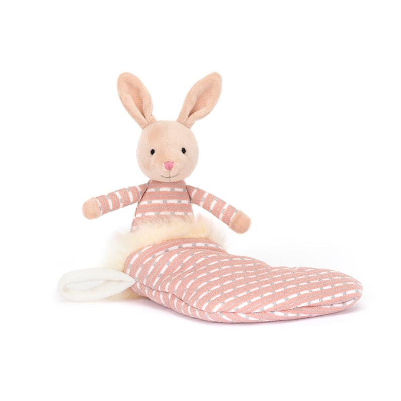 Jellycat Shimmer Stocking Hase | PAHK-36795