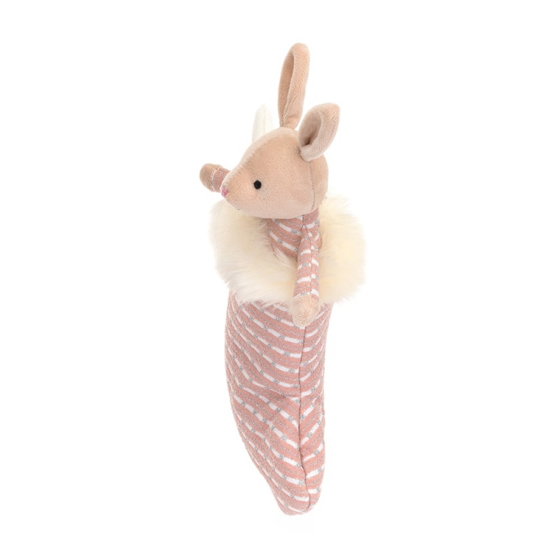 Jellycat Shimmer Stocking Hase | PAHK-36795