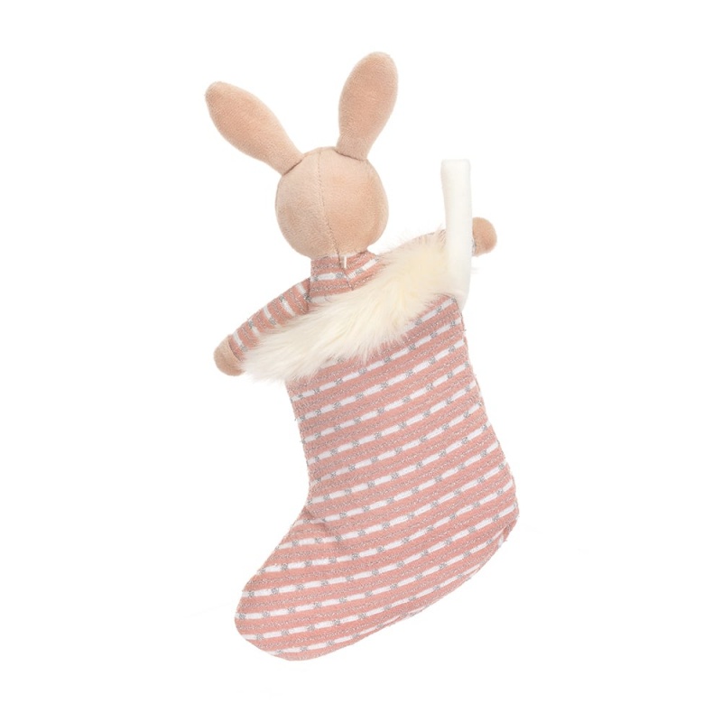 Jellycat Shimmer Stocking Hase | PAHK-36795